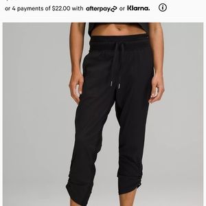 Dance studio mid rise cropped pants